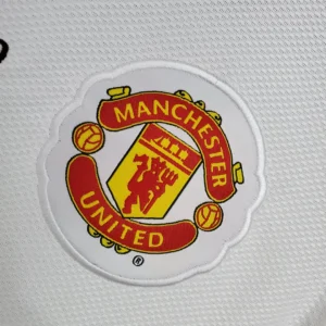 Retro Manchester United 2008/2009 League Edition Away White Jersey