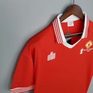 Retro Manchester united 1977 Home Jersey