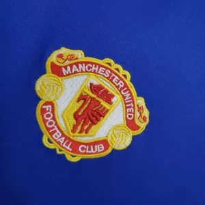 Retro Manchester united 1985/1986 Away blue Jersey