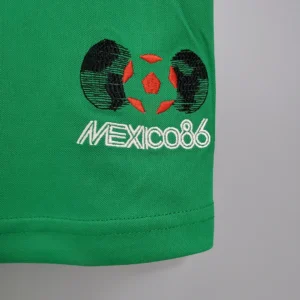 Retro Mexico 1986 Home Jersey