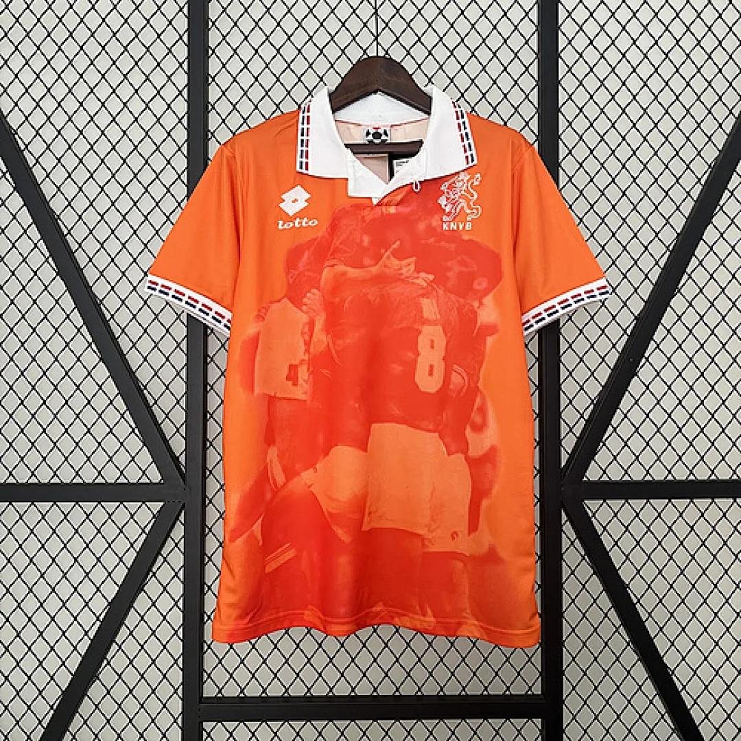 Retro Netherlands 1996 Home Jersey