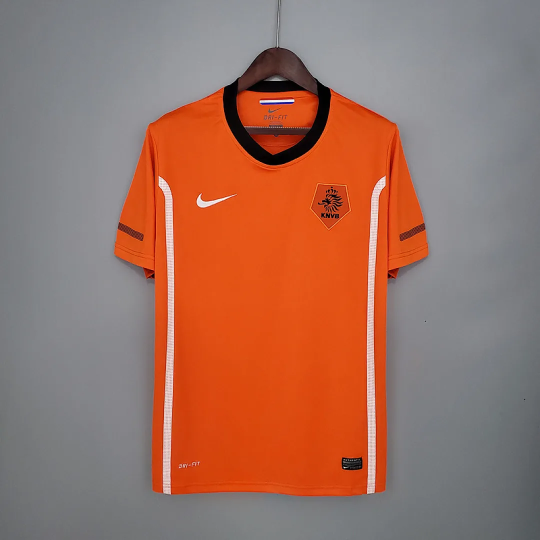 Retro Netherlands 2010 Home Jersey