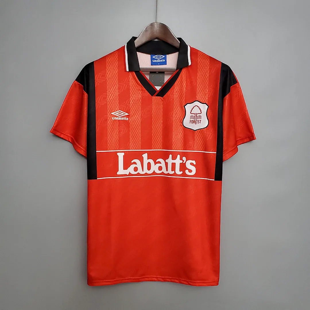 Retro Nottingham Forest 1994/1995 Red Jersey