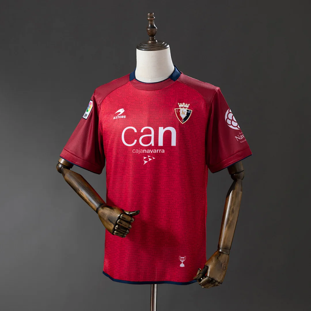 Retro Osasuna 2005 Red Home Jersey