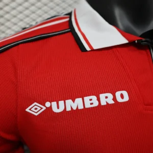 Retro Player Manchester United 1998/1999 Home Jersey