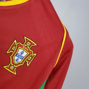 Retro Portugal 2002 Home Jersey