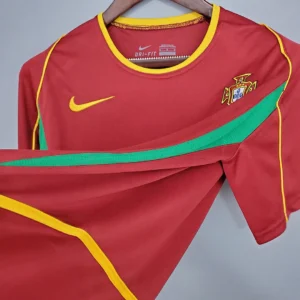 Retro Portugal 2002 Home Jersey