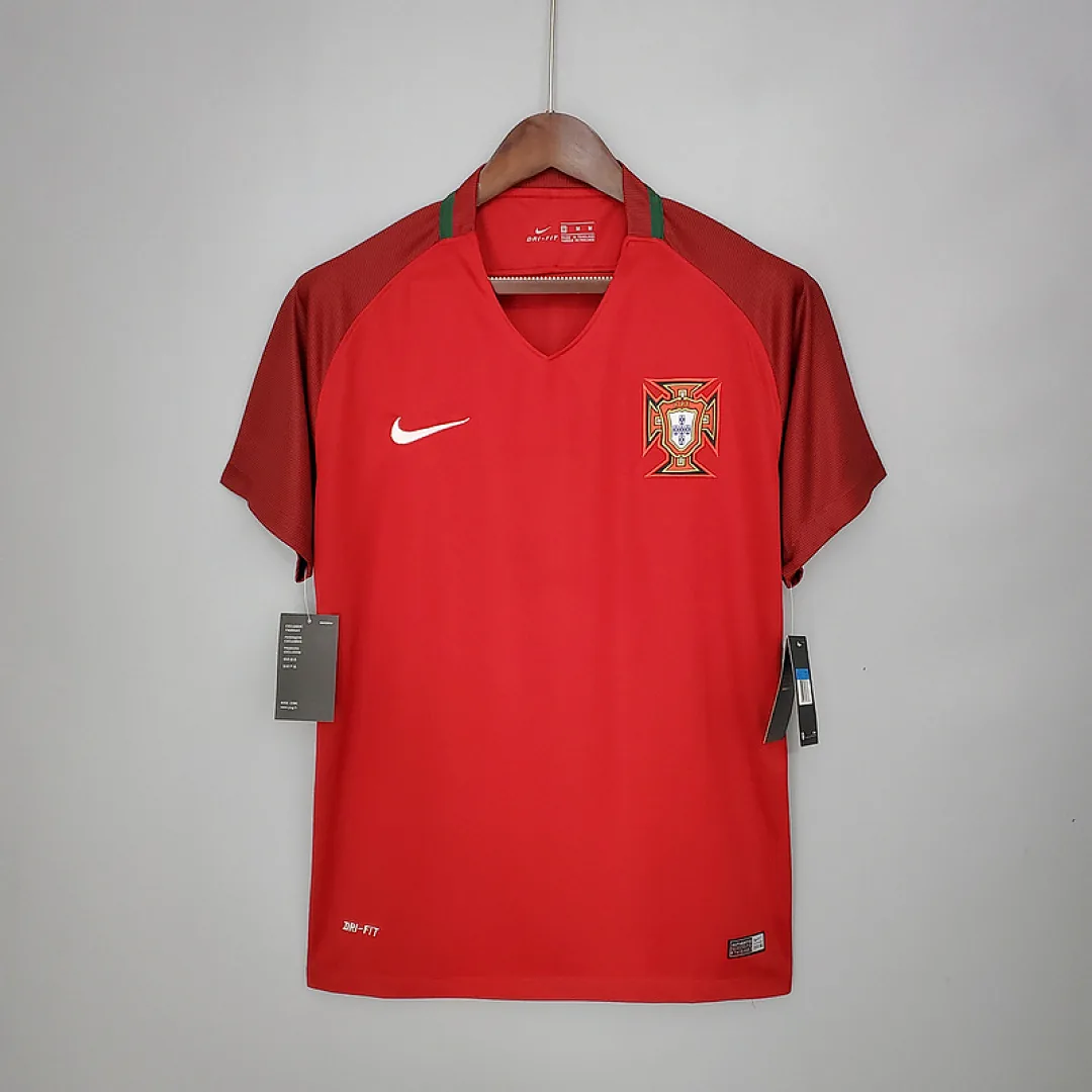 Retro Portugal 2016 Home Jersey