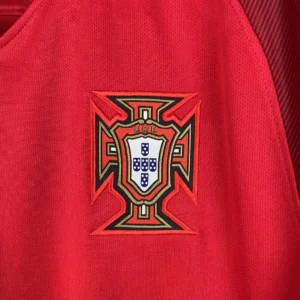 Retro Portugal 2016 Long Sleeve Home Jersey