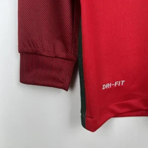 Retro Portugal 2016 Long Sleeve Home Jersey