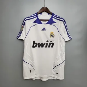 Retro Real Madrid 2007/2008 Home Jersey