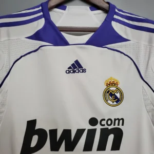 Retro Real Madrid 2007/2008 Home Jersey