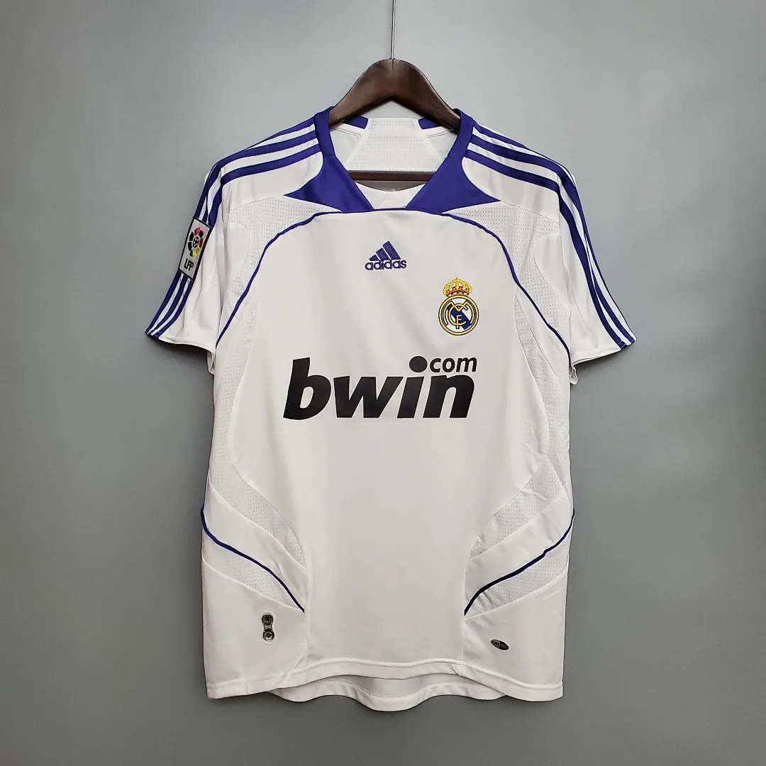 Retro Real Madrid 2007/2008 Home Jersey