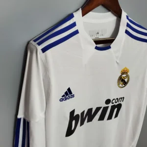 Retro Real Madrid 2010/2011 Long Sleeve Home Jersey