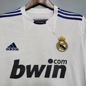 Retro Real Madrid 2010/2011 Long Sleeve Home Jersey