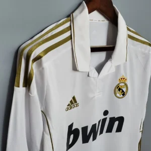 Retro Real Madrid 2011/2012 Long Sleeve Home Jersey