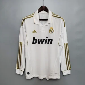Retro Real Madrid 2011/2012 Long Sleeve Home Jersey