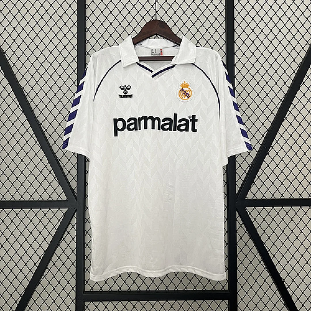 Retro Real Madrid 1988 Home Jersey