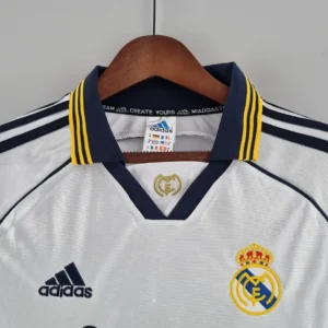 Retro Real Madrid 2000 Home Jersey