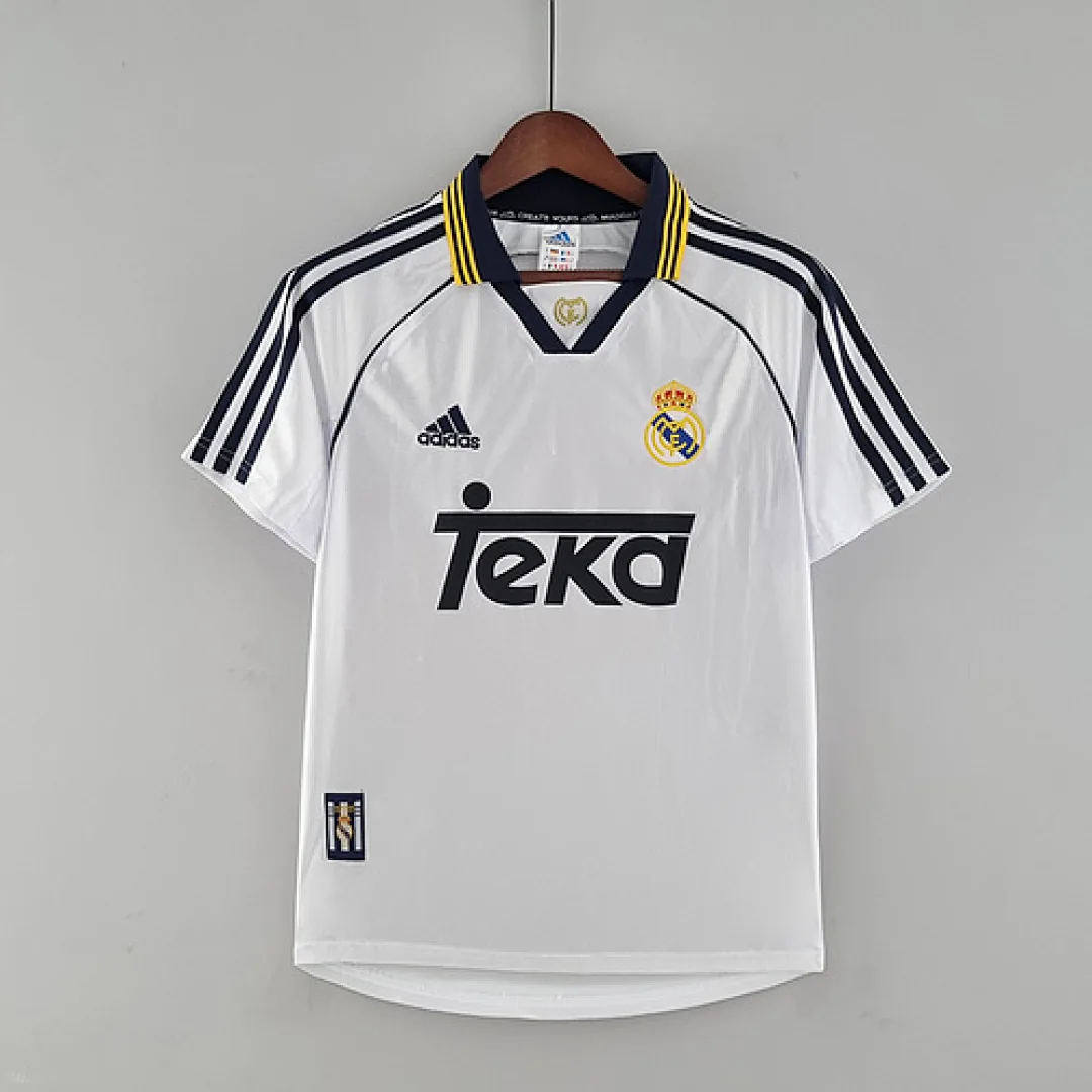 Retro Real Madrid 2000 Home Jersey