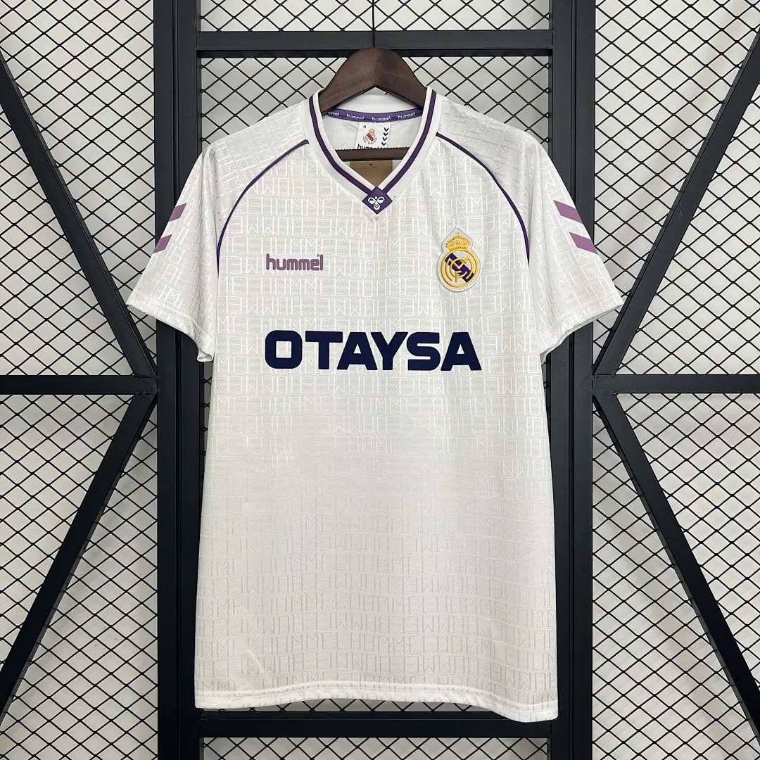 Retro Real Madrid 1990/1992 Home Jersey
