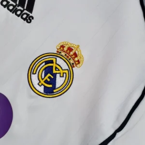 Retro Real Madrid Long Sleeve 2006/2007 Home Jersey