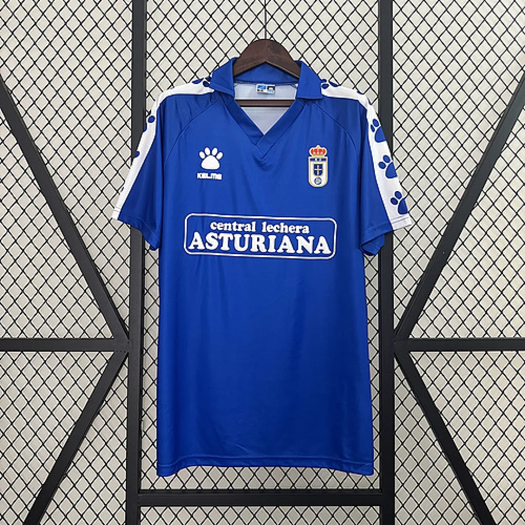 Retro Real Oviedo 1990/1991 Home Jersey