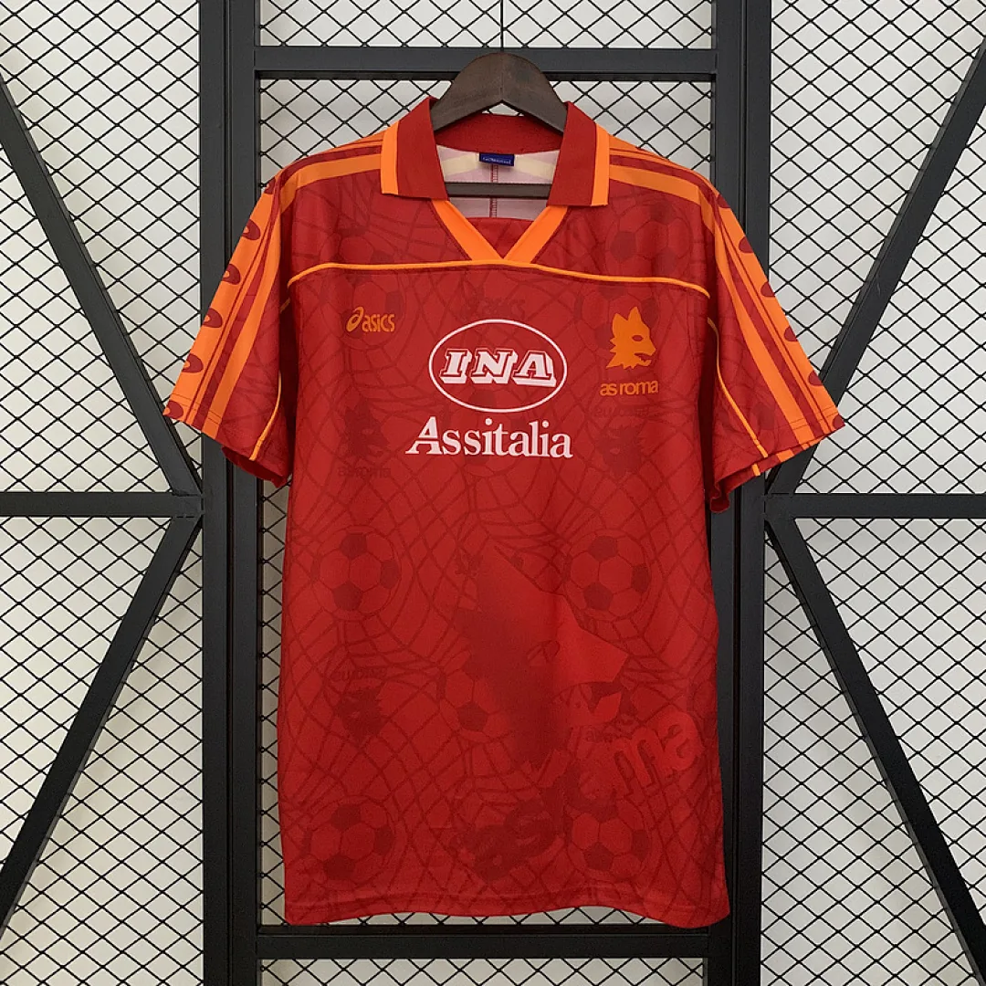 Retro Roma 1995/1996 Home Jersey
