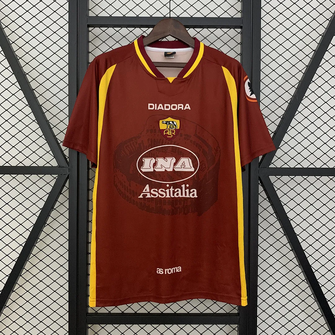 Retro Roma 1997/1998 Home Jersey