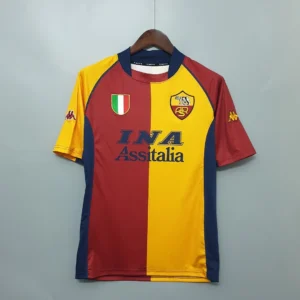 Retro Rome 2001-2002 Home Jersey