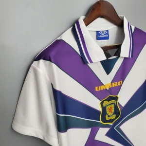Retro Scotland 1994/1996 White Jersey