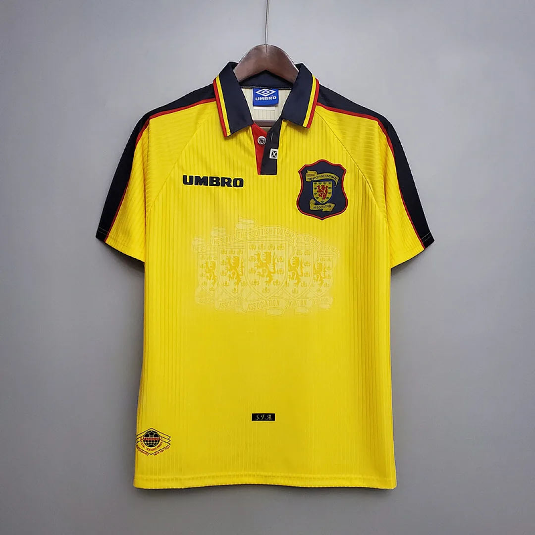 Retro Scotland 1996/1998 Yellow Jersey