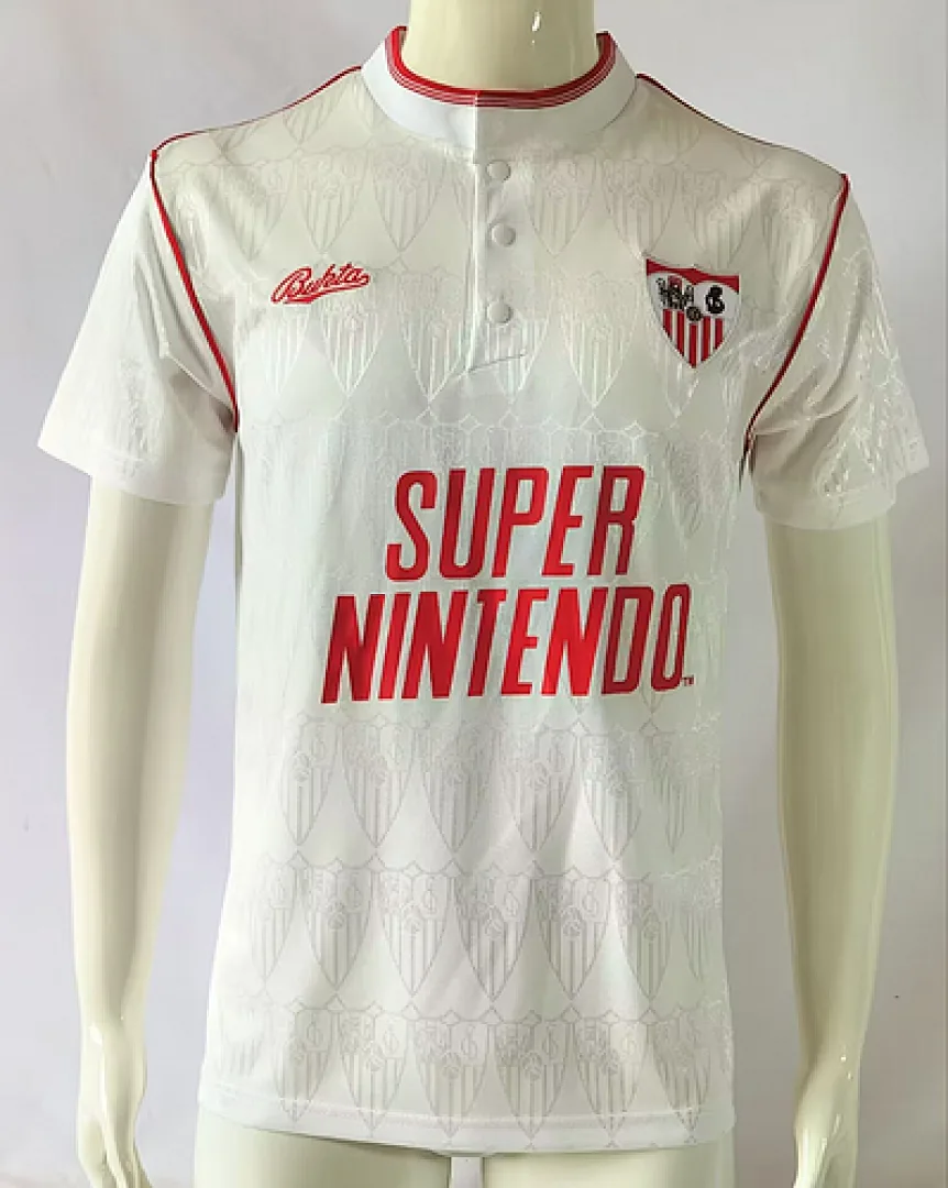 retro Sevilla 1991/1992 Home Jersey
