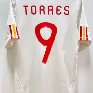 Retro Spain 2011 Away Jersey