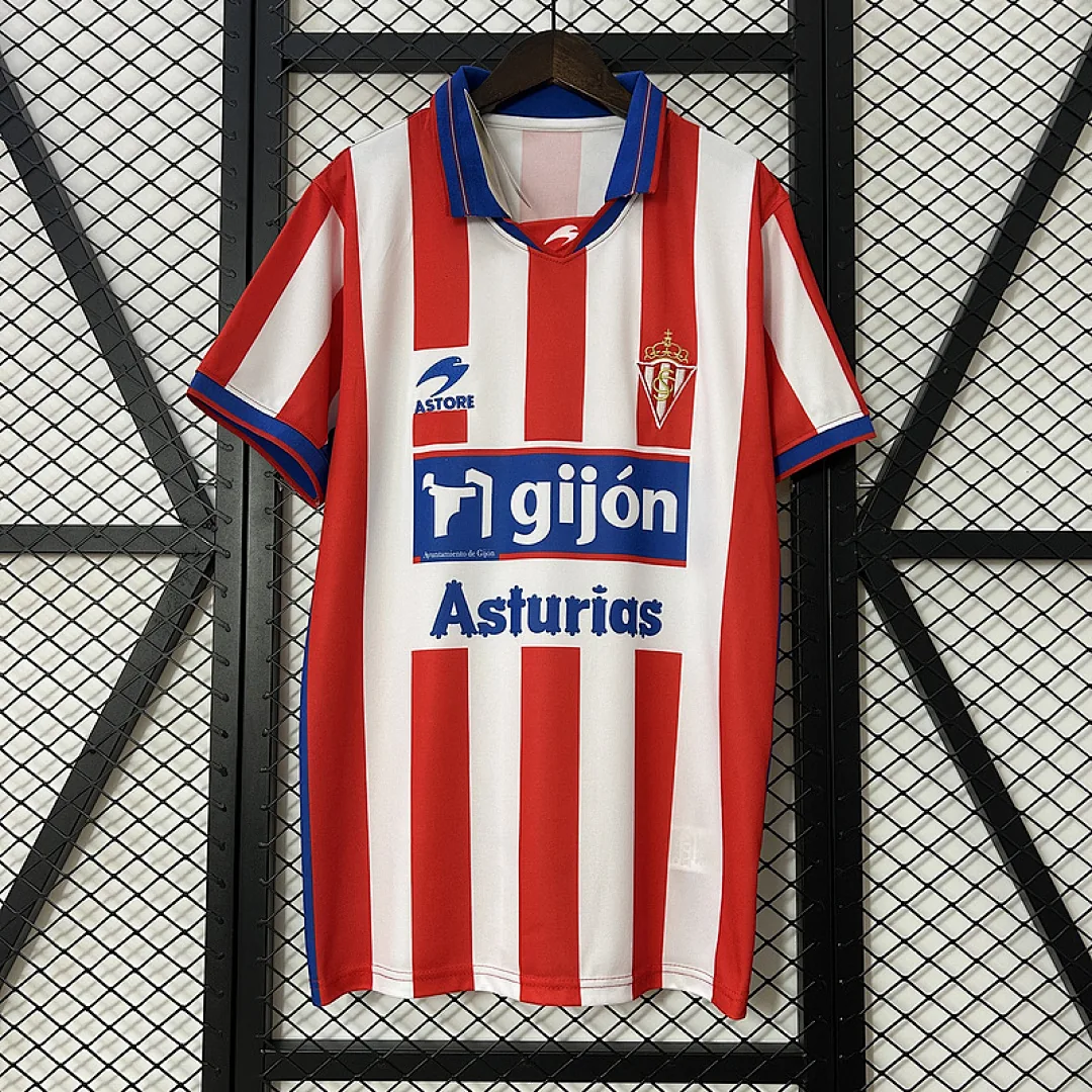 Retro Sporting Gijon 2001/2002 Home Jersey