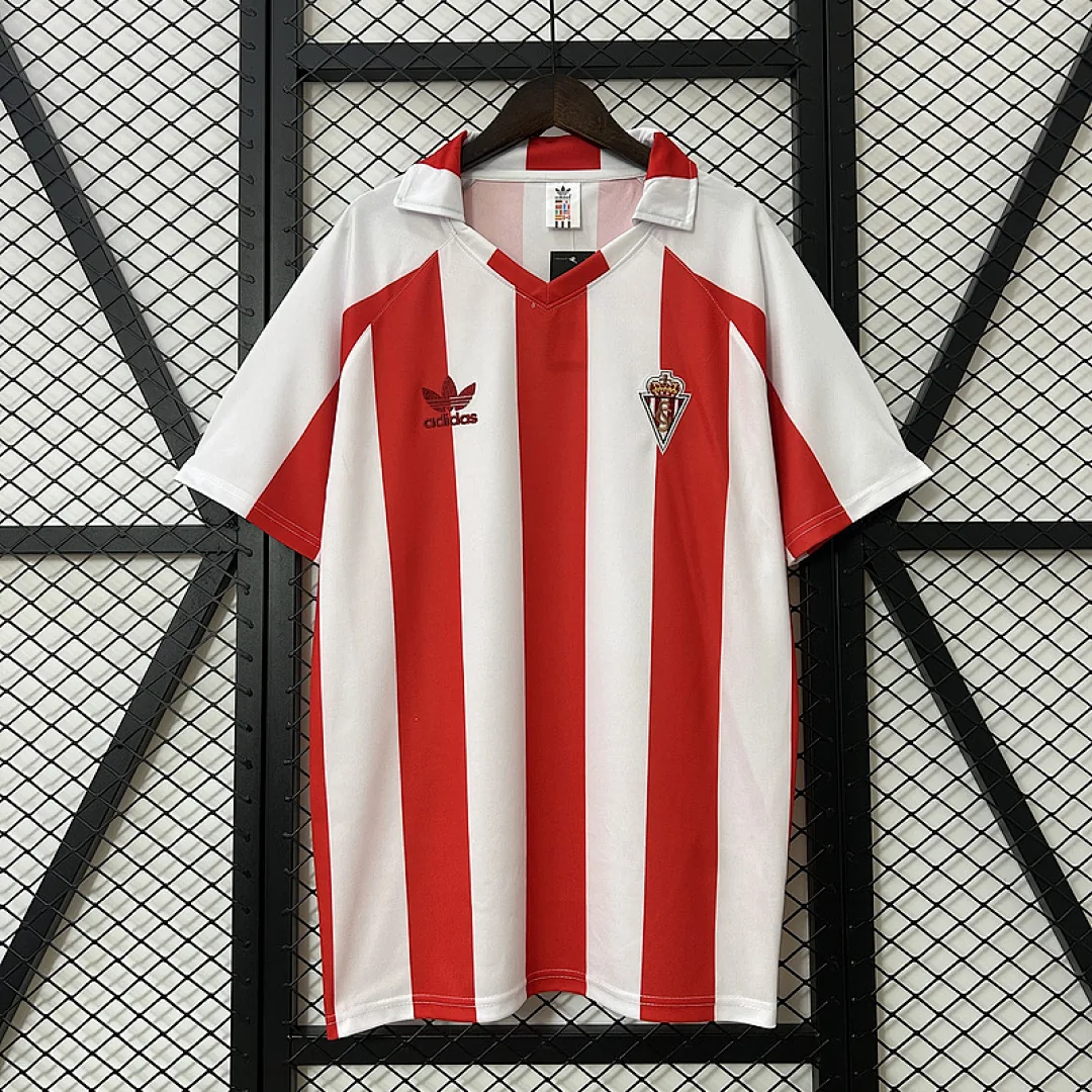 Retro Sporting Gijon 1986/1987 Home Jersey