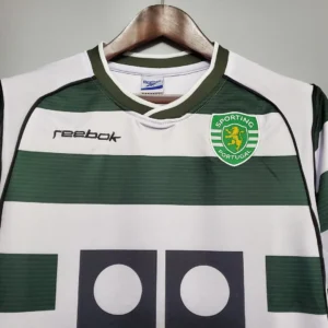 Retro Sporting Lisbon 2001/2003 Home Jersey