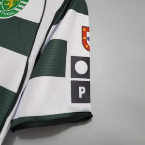 Retro Sporting Lisbon 2001/2003 Home Jersey