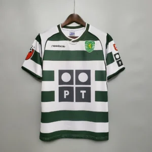 Retro Sporting Lisbon 2001/2003 Home Jersey