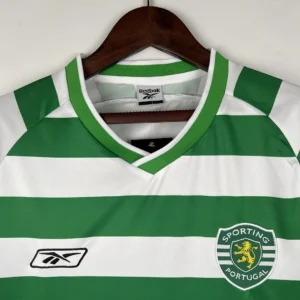 Retro Sporting Lisbon 2003/2004 Home Jersey