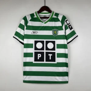 Retro Sporting Lisbon 2003/2004 Home Jersey