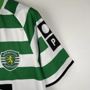Retro Sporting Lisbon 2003/2004 Home Jersey
