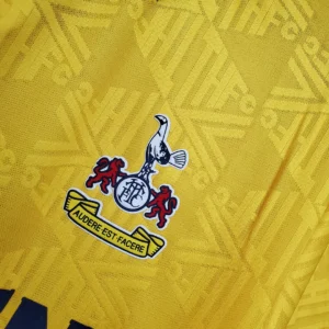 Retro Tottenham 1992/1994 Away Yellow Jersey