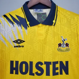 Retro Tottenham 1992/1994 Away Yellow Jersey