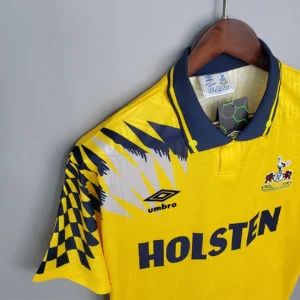 Retro Tottenham 1992/1994 Away Yellow Jersey