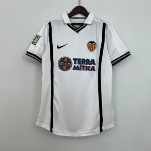 Retro Valencia 2000/2001 Home Jersey