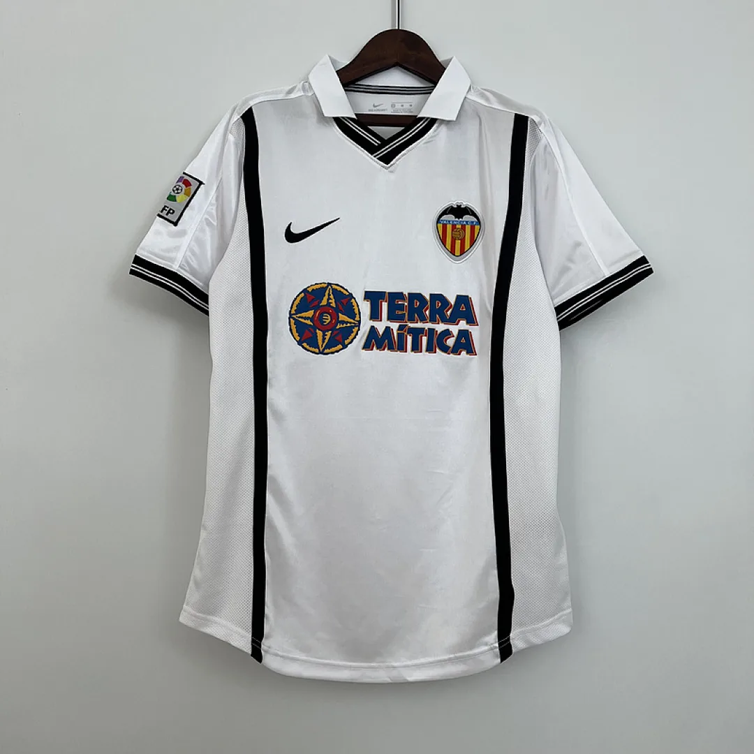 Retro Valencia 2000/2001 Home Jersey