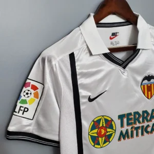 Retro Valencia 2001 Home Jersey