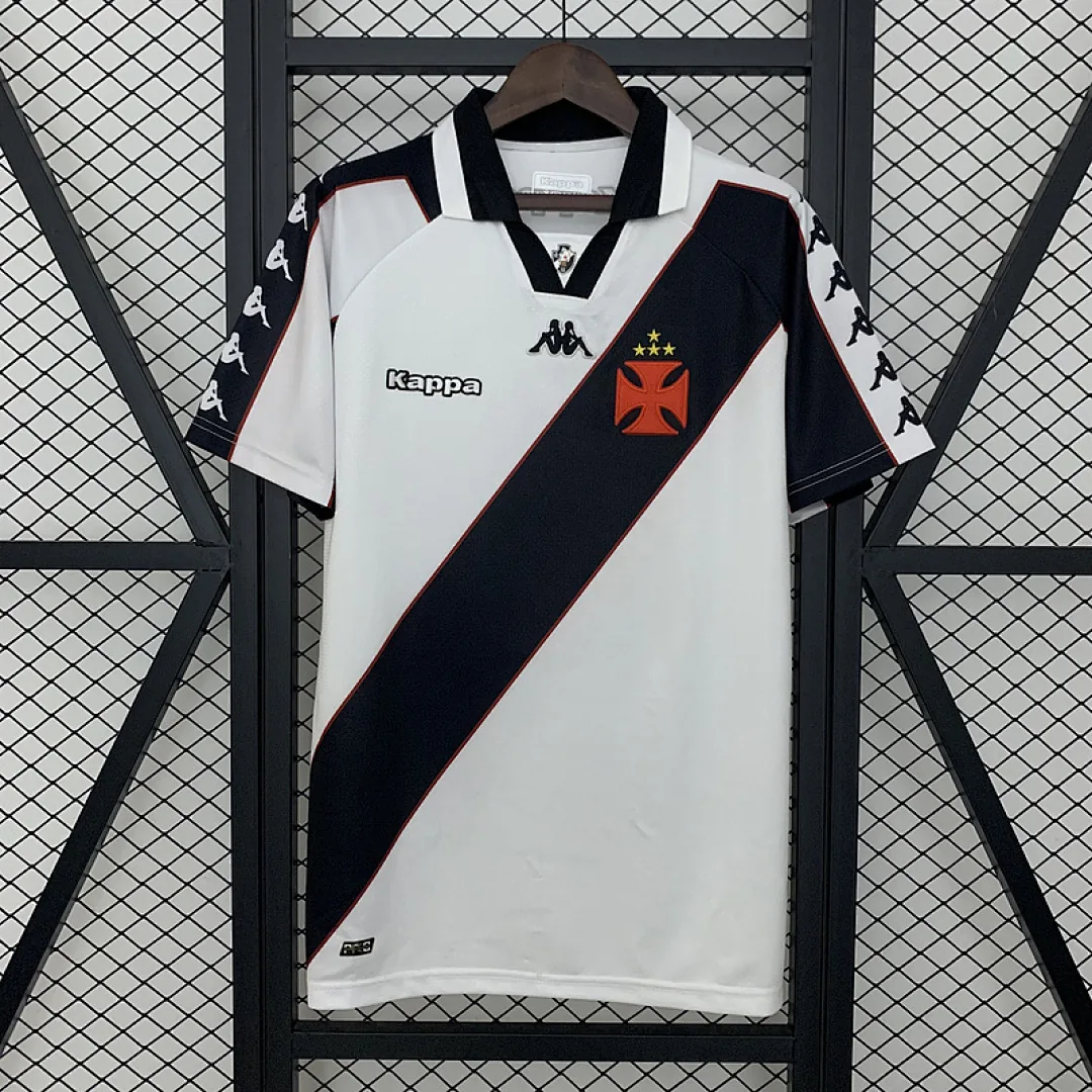 Retro Vasco da Gama 1997 White Jersey