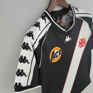Retro Vasco da Gama 2000 黑色 Jersey